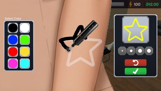 Screenshot Tattoo Studio Simulator
