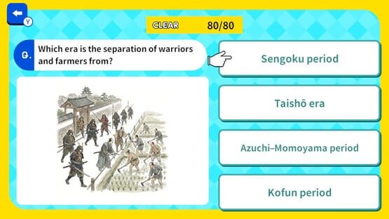 Screenshot Which Era Is This? Japanese History Era Guess Quiz