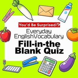 Cover You’d Be Surprised!? Everyday English Vocabulary Fill-in-the-Blank Quiz