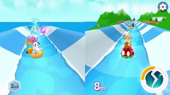 Screenshot Aquapark io: Sweet Edition