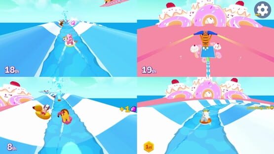Screenshot Aquapark io: Sweet Edition