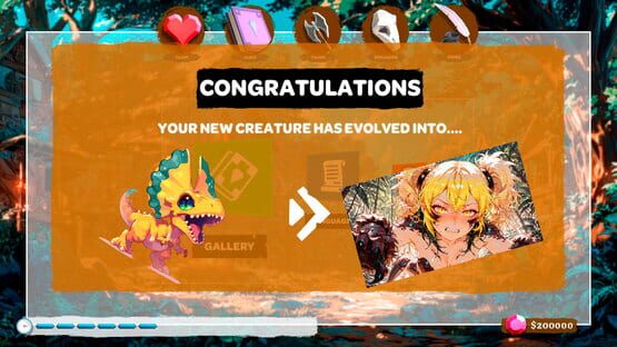 Screenshot Dino Evolution: Catch Dinosaurs and Raise Anime Primeval Girls