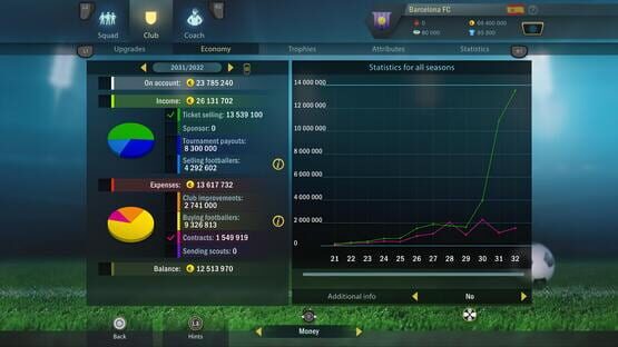 Screenshot Football, Tactics & Glory: Treble Deluxe Edition