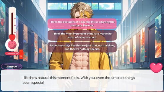Screenshot K-pop Idols Dating: Anime Love for B.SeveT