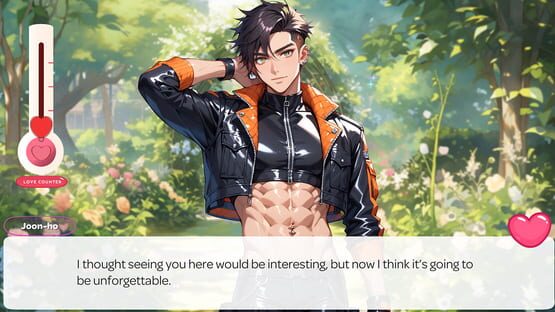 Screenshot K-pop Idols Dating: Anime Love for B.SeveT