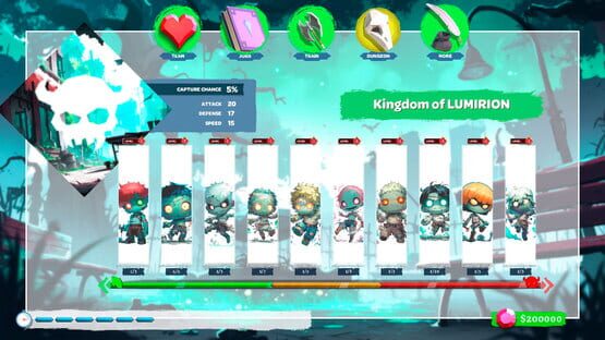 Screenshot Zombie Hearts: Turn the Undead into Anime Boys