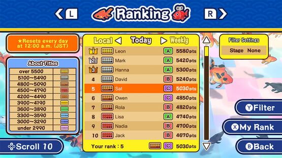 Screenshot Super Goldfish Scooping