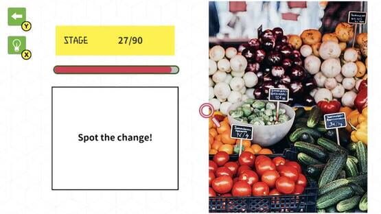 Screenshot Aha! Spot the Change Brain Teaser