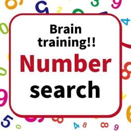 Cover Brain Training!! Number Search