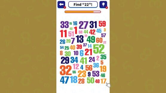 Screenshot Brain Training!! Number Search