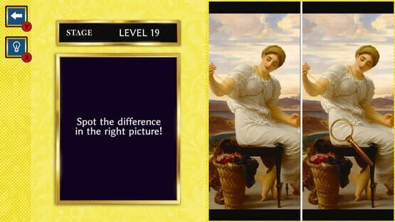 Screenshot Brain Workout! Find the Difference in Classic Art