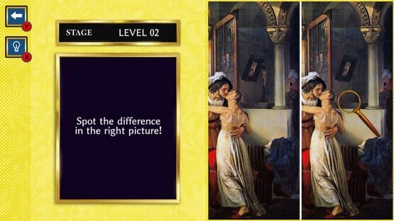 Screenshot Brain Workout! Find the Difference in Classic Art