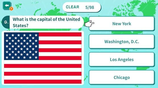 Screenshot Capital City Brain Training Quiz!