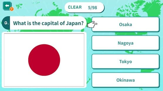 Screenshot Capital City Brain Training Quiz!