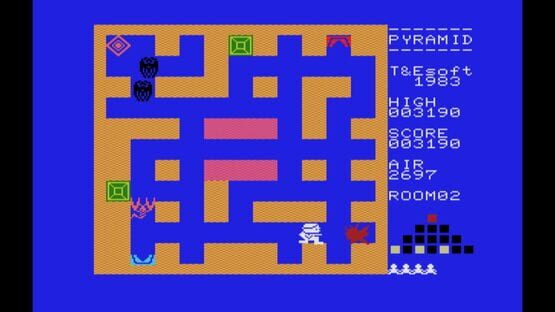 Screenshot Eggconsole Pyramid Warp MSX