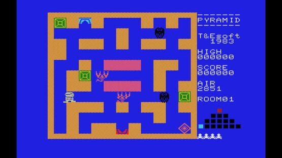 Screenshot Eggconsole Pyramid Warp MSX