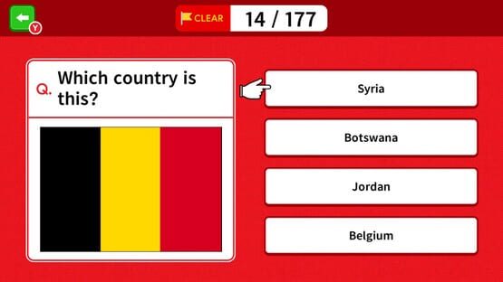 Screenshot Flag Trivia Quiz: Four Choices!