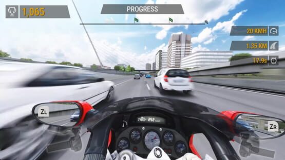 Screenshot Moto Racer Highway Traffic