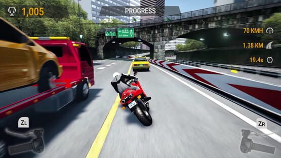 Screenshot Moto Racer Highway Traffic