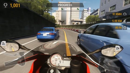 Screenshot Moto Racer Highway Traffic