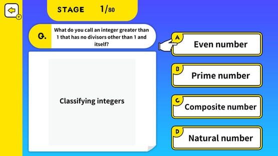 Screenshot Nationwide Academic Check Junior High Level