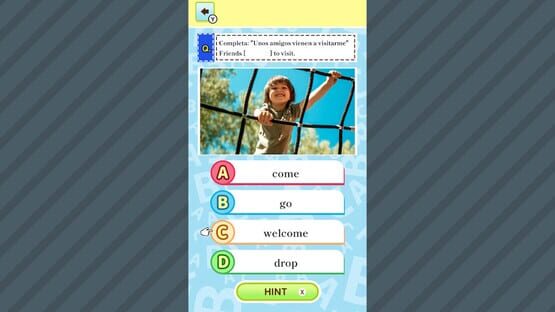 Screenshot Palabras en inglés para aprender en la primaria
