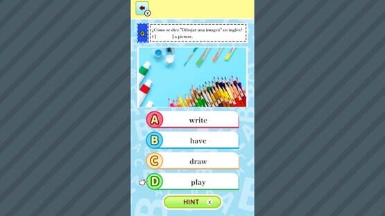 Screenshot Palabras en inglés para aprender en la primaria