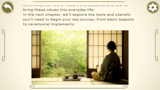Screenshot The World of Japanese Tea Through the Way of Tea