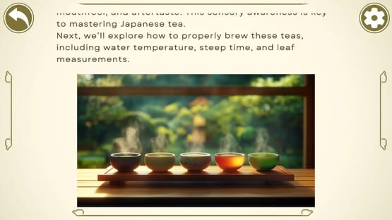 Screenshot The World of Japanese Tea Through the Way of Tea