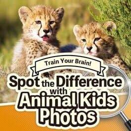 Cover Train Your Brain! Spot the Difference with Animal Kids Photos
