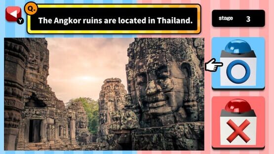 Screenshot World Heritage True or False Quiz