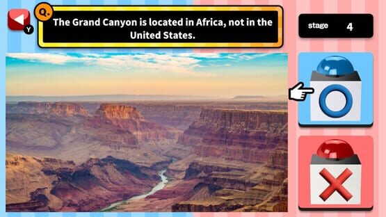 Screenshot World Heritage True or False Quiz