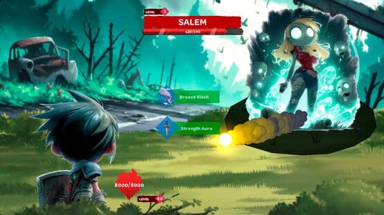 Screenshot Zombie Hearts: Turn the Undead into Anime Girls