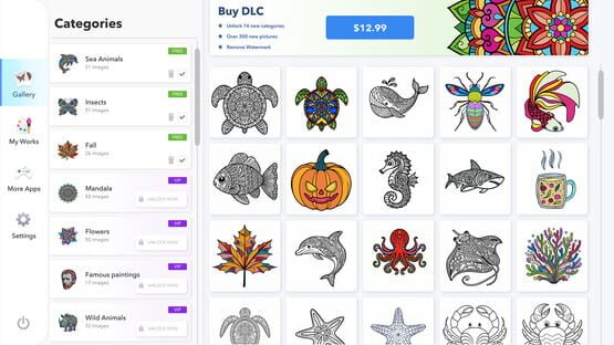 Screenshot Coloring Book for Adults 2