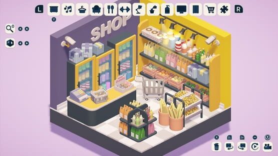 Screenshot Mini Market Design