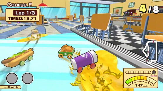 Screenshot Burger Race