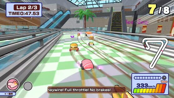 Screenshot Sushi vs. Burger Race
