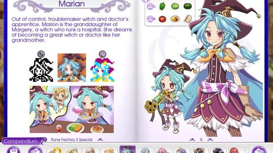 Screenshot Piczle Cross: Rune Factory