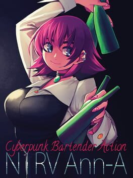Cover N1RV Ann-A: Cyberpunk Bartender Action