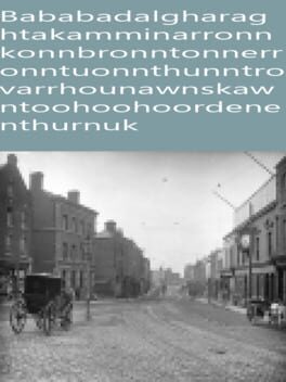 Cover Bababadalgharaghtakamminarronnkonnbronntonnerronntuonnthunntrovarrhounawnskawntoohoohoordenenthurnuk