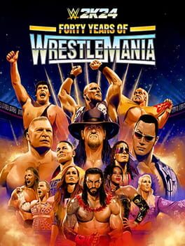 Cover WWE 2K24 Forty Years of WrestleMania