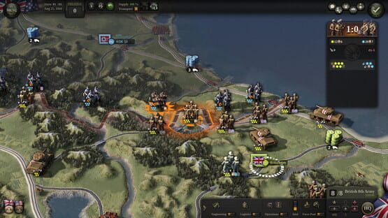 Screenshot Unity of Command II