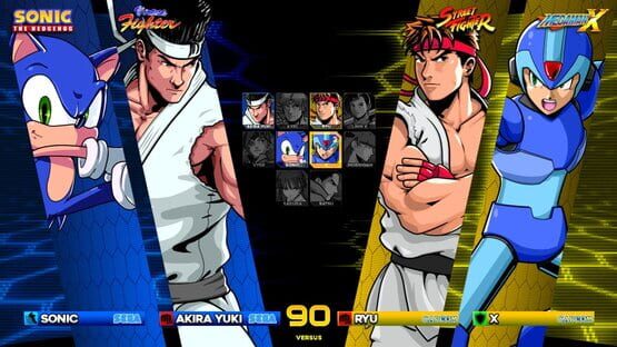 Screenshot Sega vs. Capcom: The Next Level
