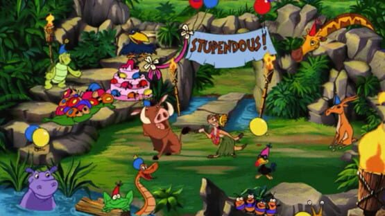 Screenshot Disney's Hot Shots: Timon and Pumbaa's Jungle Pinball
