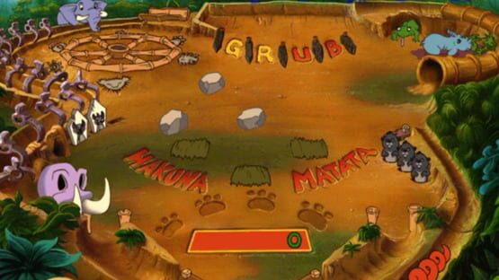 Screenshot Disney's Hot Shots: Timon and Pumbaa's Jungle Pinball