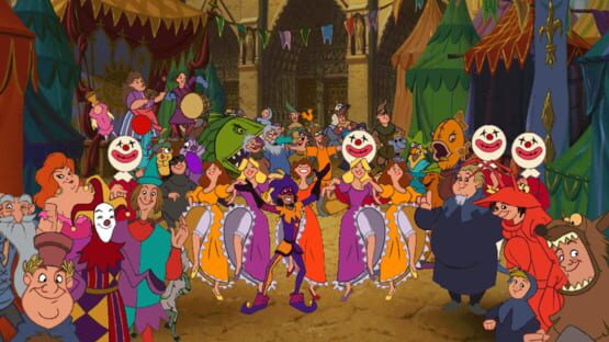 Screenshot Disney's The Hunchback of Notre Dame: Topsy Turvy Games