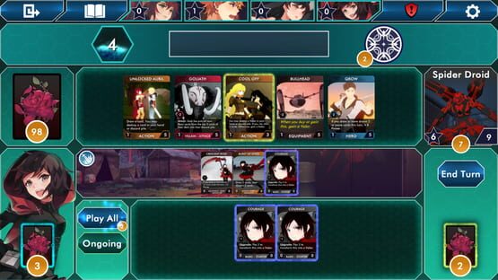 Screenshot RWBY Deckbuilding Game