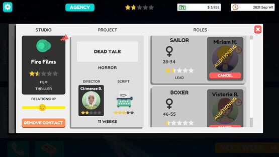 Screenshot Actor Tycoon 2