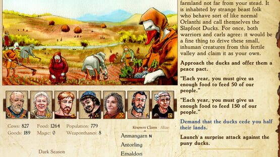 Screenshot King of Dragon Pass