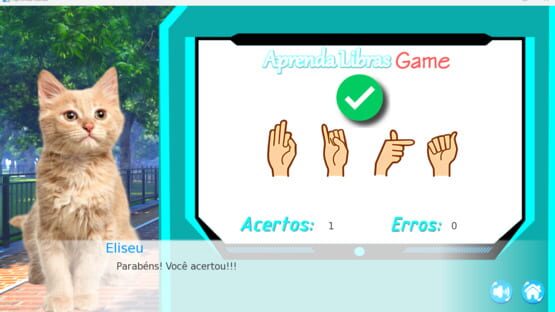 Screenshot Aprenda Libras